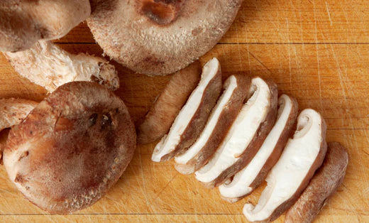 Smoked Shiitake Mushrooms