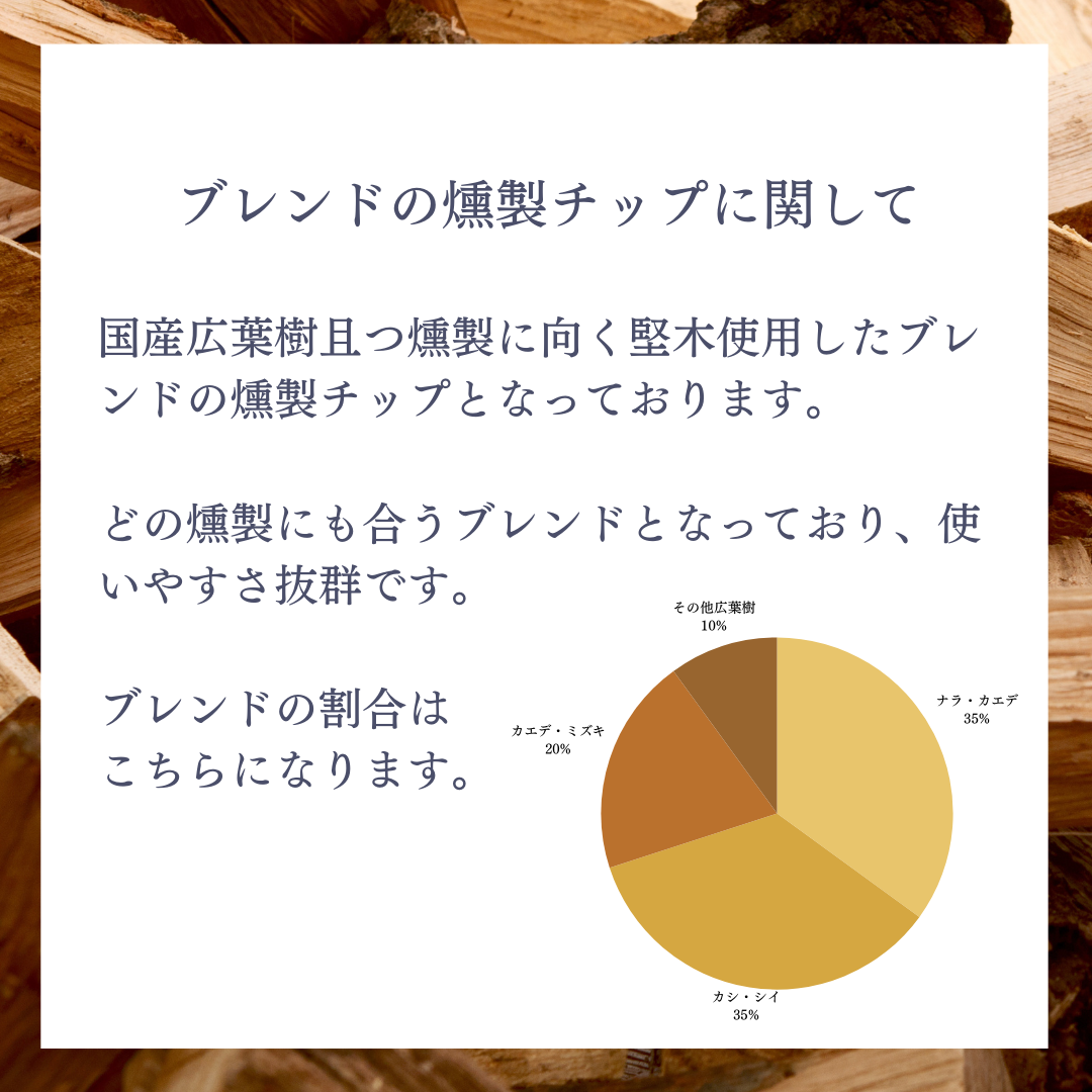 ブレンド燻製チップ