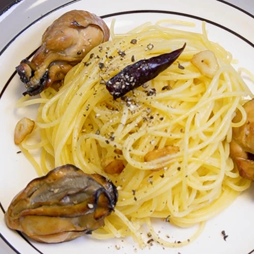 Smoked Oyster Aglio e Olio